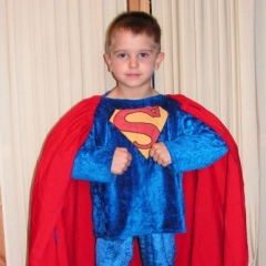 Superman szuperhős jelmez
