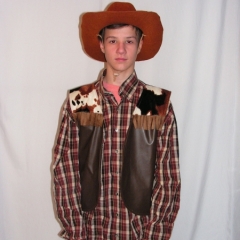 Western fiú jelmez